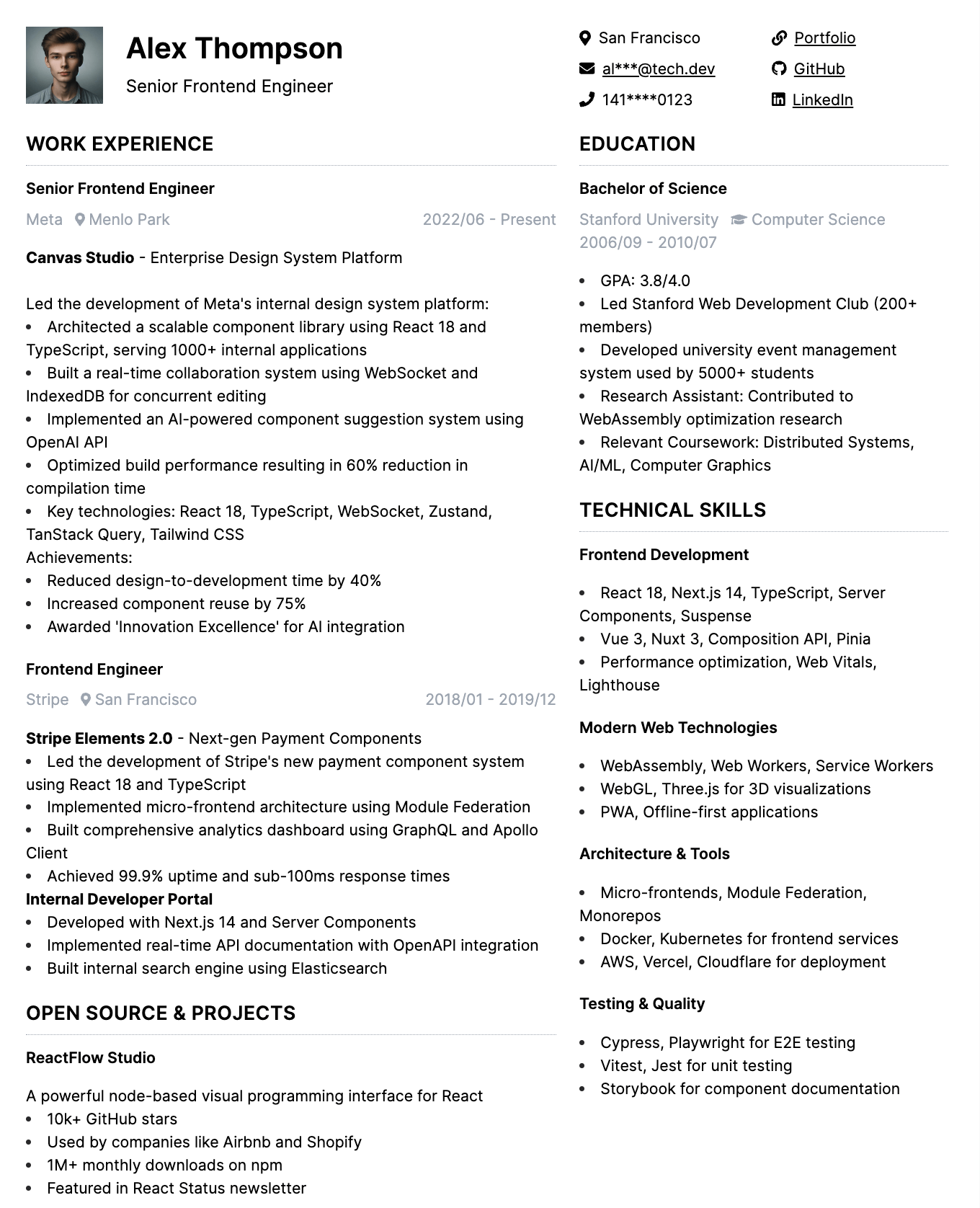 Senior Frontend Engineer